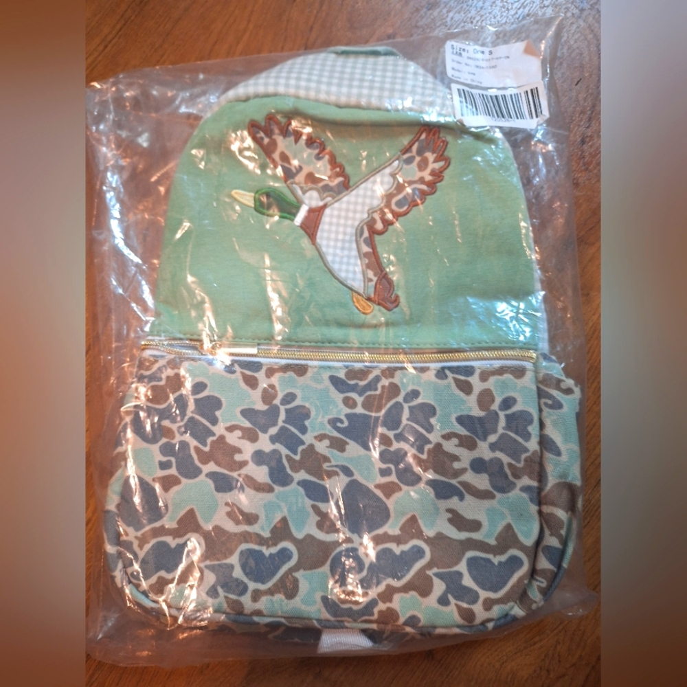 Children's Camouflage Duck Backpack